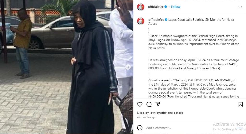 Bobrisky Sentenced to Jail, Exits Court with Luxury Luggage