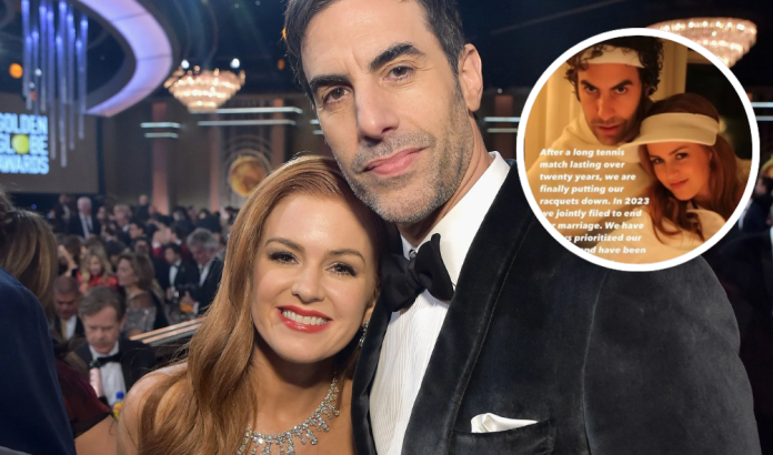 Isla Fisher and Sacha Baron Cohen's Divorce Announced