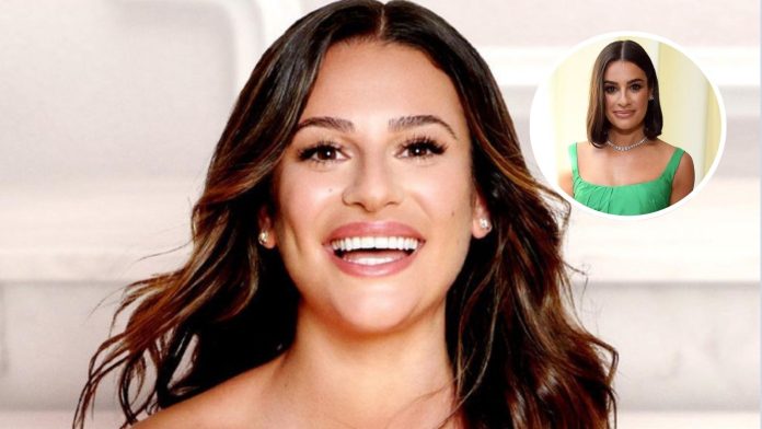 Lea Michele Grins in Debut Red Carpet Look Post-Pregnancy Announcement