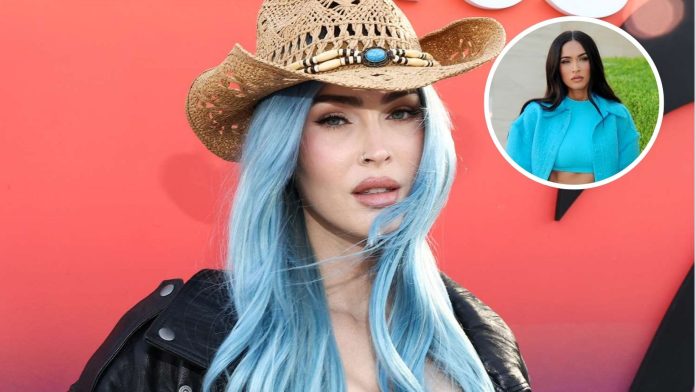 Megan Fox Opens Up About 'Destroyed' Hair, Flaunts Blue Tresses at Coachella