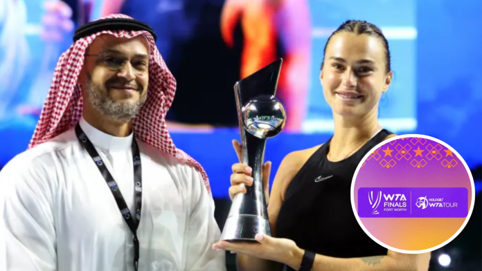 Saudi Arabia to Host WTA Finals for Next 3 Years
