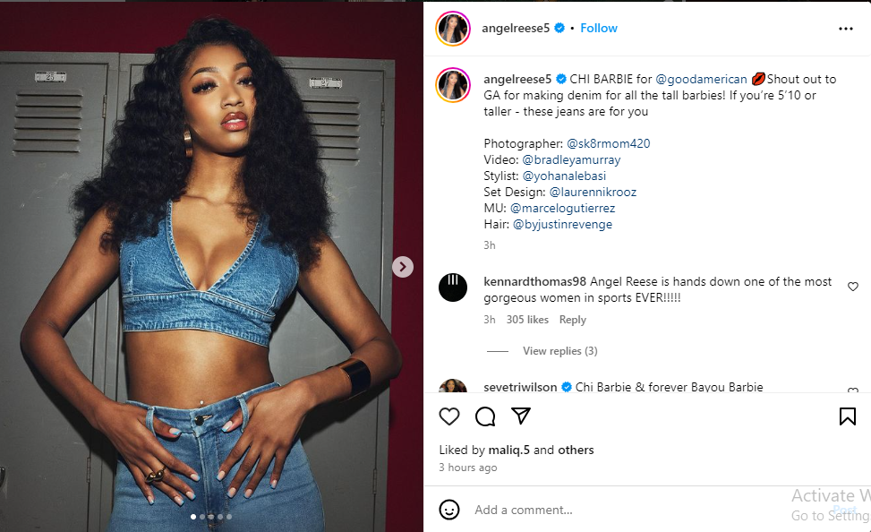 WNBA Star Angel Reese Seals American Denim Campaign Deal After Met Gala Debut