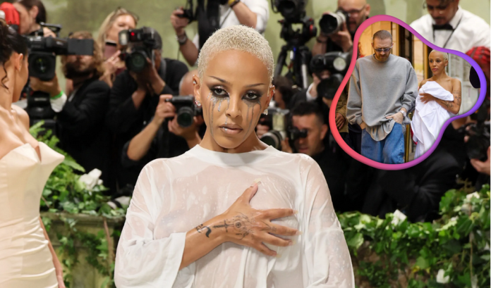 Doja Cat's Wet Dress at 2024 Met Gala: A Nod to 'Garden of Time' Theme and Secret Wet Look Reveal