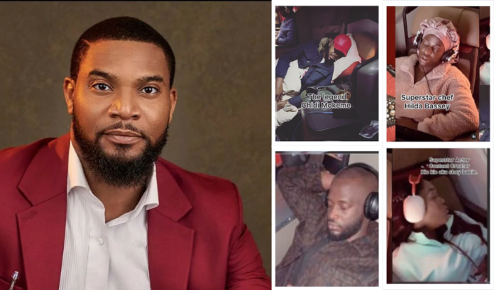 Reactions as Kunle Remi shares celeb sleep positions: 