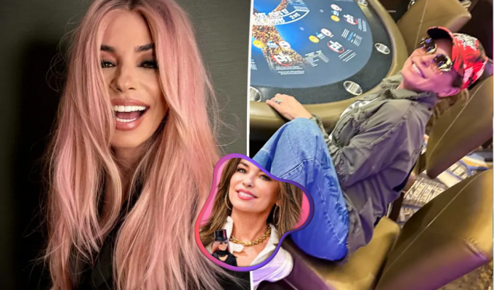 Shania Twain Debuts Pink Hair for Vegas Residency