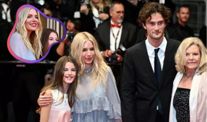 Sienna Miller at Cannes with Daughter Marlowe and Partner Oli Green