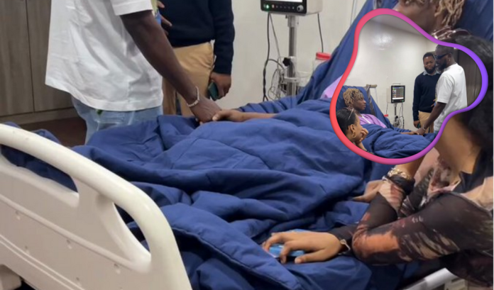 Singer Adekunle Gold Makes A Heart Melting Move As He Visits Khaid In The Hospital