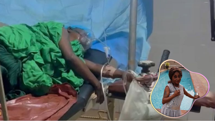Aunty Ramota On Stretcher Amid BBL Surgery Controversy, Video Surfaces Online