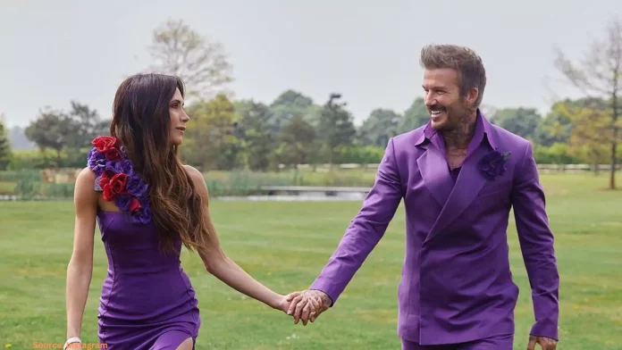 David Beckham Splurges on £510 Champagne for 25th Anniversary Breakfast with Victoria