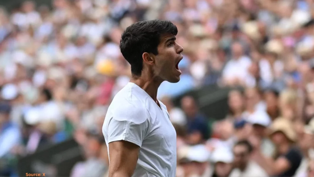 Alcaraz Overcomes Medvedev in Thrilling Wimbledon Semi-final Clash