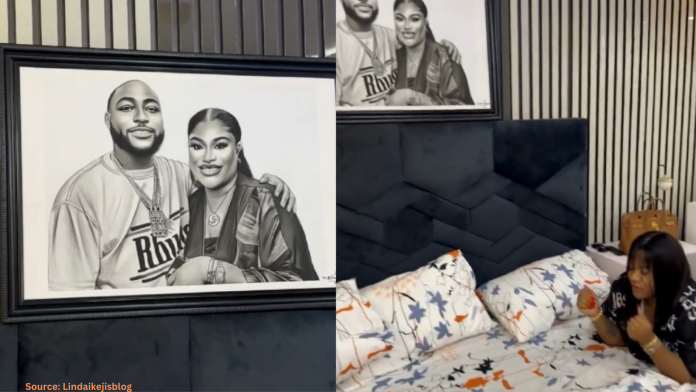 Nkechi Blessing's Davido Artwork Ignites Hilarious Reactions on Social Media