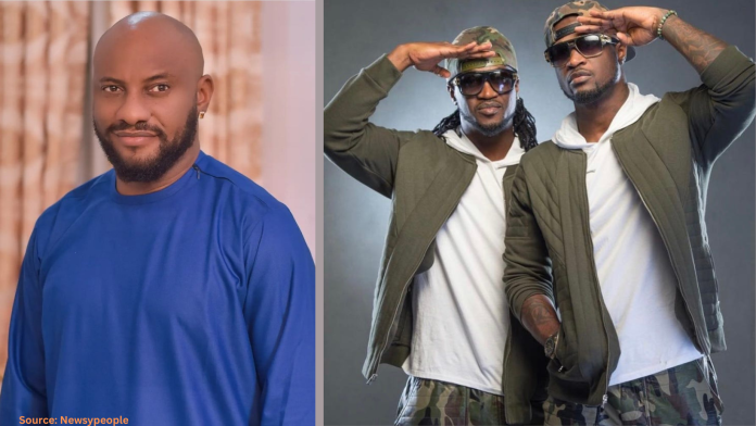 Actor Yul Edochie Comments on P-Square Feud and SeparationTeases Teni After Her Weight Loss Revelation