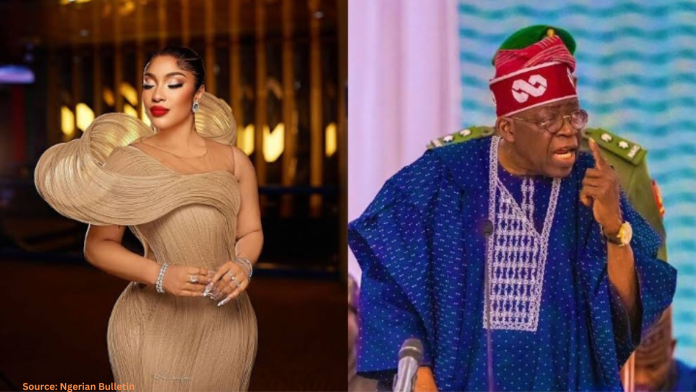 Tonto Dikeh Praises Tinubu's Leadership: A Fresh Perspective Amid Nationwide Protests