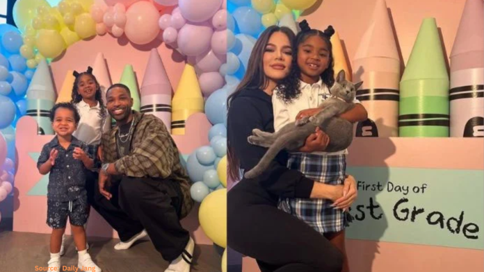 Khloé Kardashian Expresses Mixed Emotions as True Starts First Grade