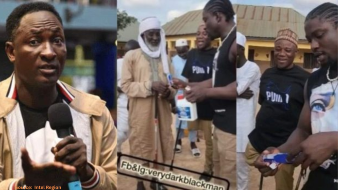 Verydarkman Tests Miracle Water at Disability Home Amid N1 Billion Lawsuit Drama