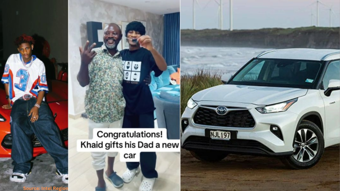 Khaid Surprises Father with Brand New Toyota Highlander Gift