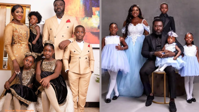 Mercy Johnson Celebrates Kids' Return to School with Joy