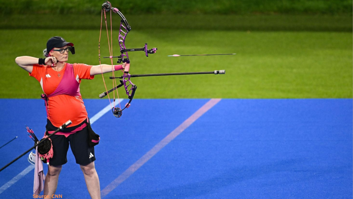 Paralympic History Made by Pregnant Archer Jodie Grinham