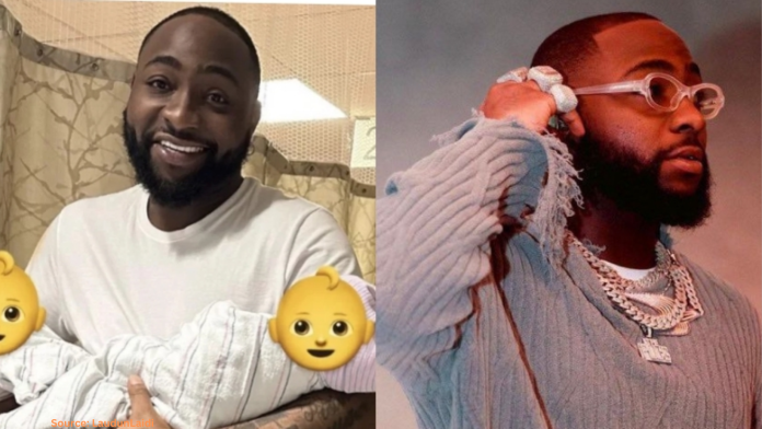 Davido Joyfully Celebrates His Twins' First Birthday with Heartfelt Message