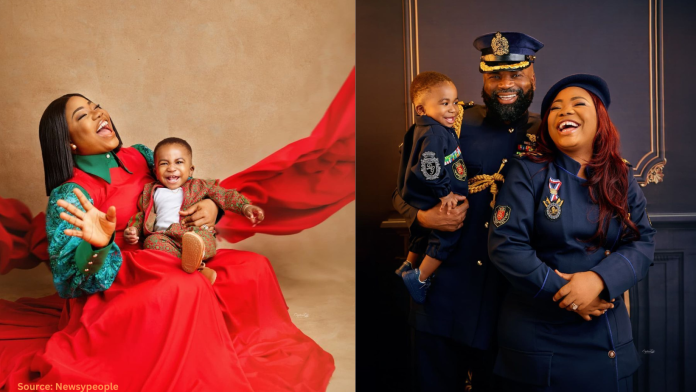 Mercy Chinwo and Pastor Blessed Celebrate Son Charis's First Birthday