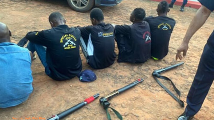 NSCDC Arrests Five Illegal Security Guards with Firearms in Anambra